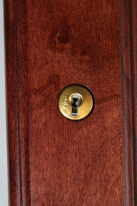 image of keyed lock